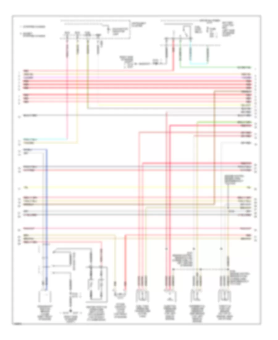 4.6L, Engine Performance Wiring Diagram (2 of 4) for Ford Econoline E150 2004