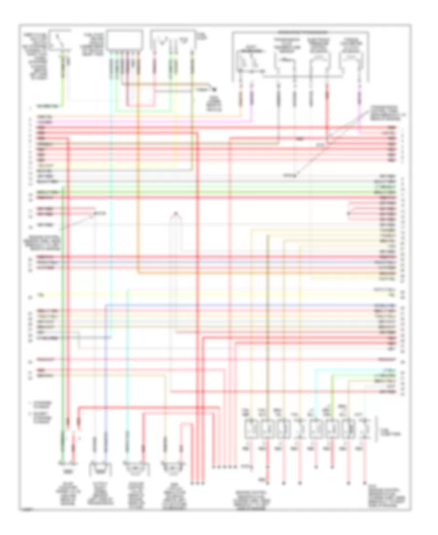 4.6L, Engine Performance Wiring Diagram (3 of 4) for Ford Econoline E150 2004