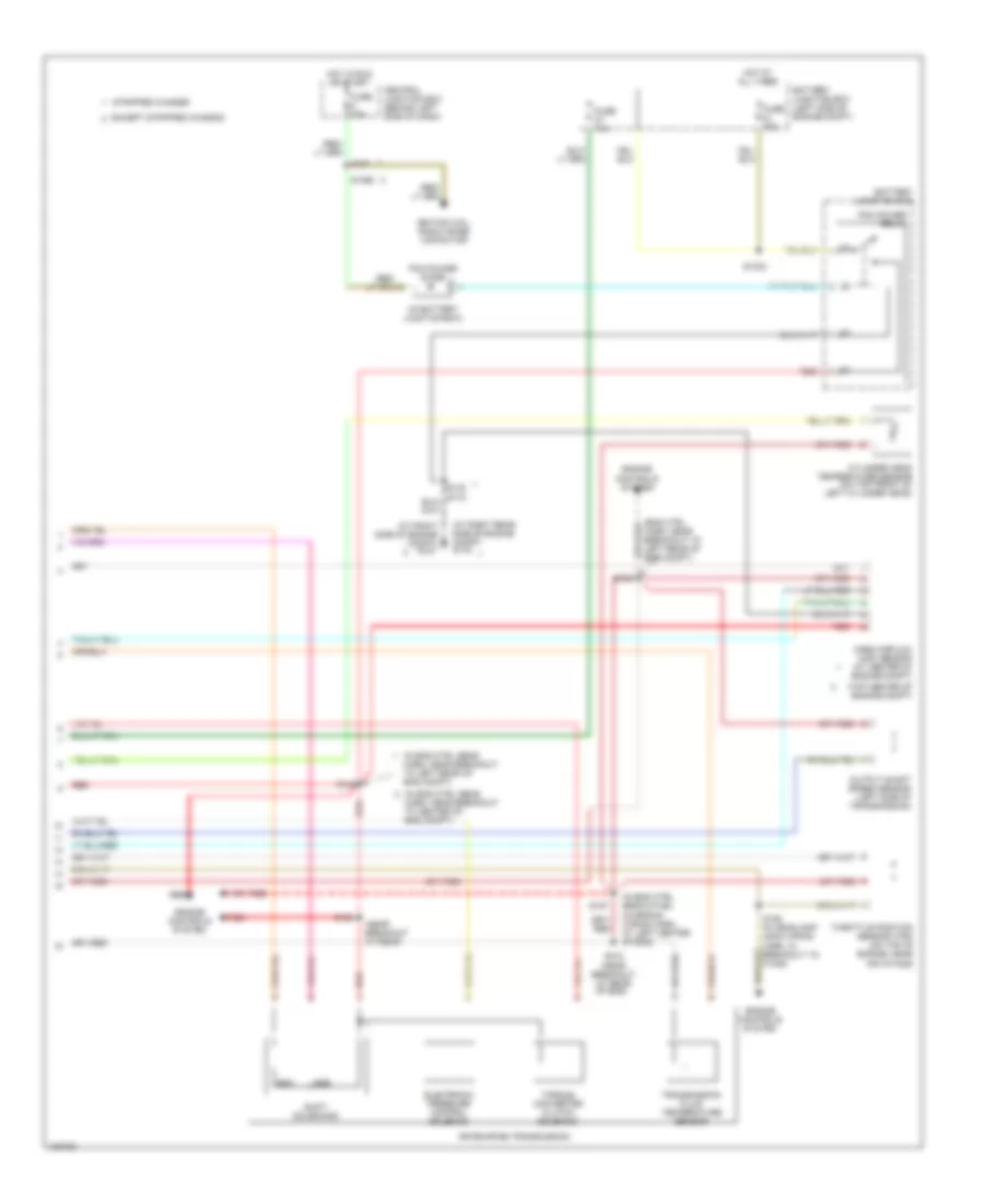 4.6L, AT Wiring Diagram (2 of 2) for Ford Econoline E150 2004