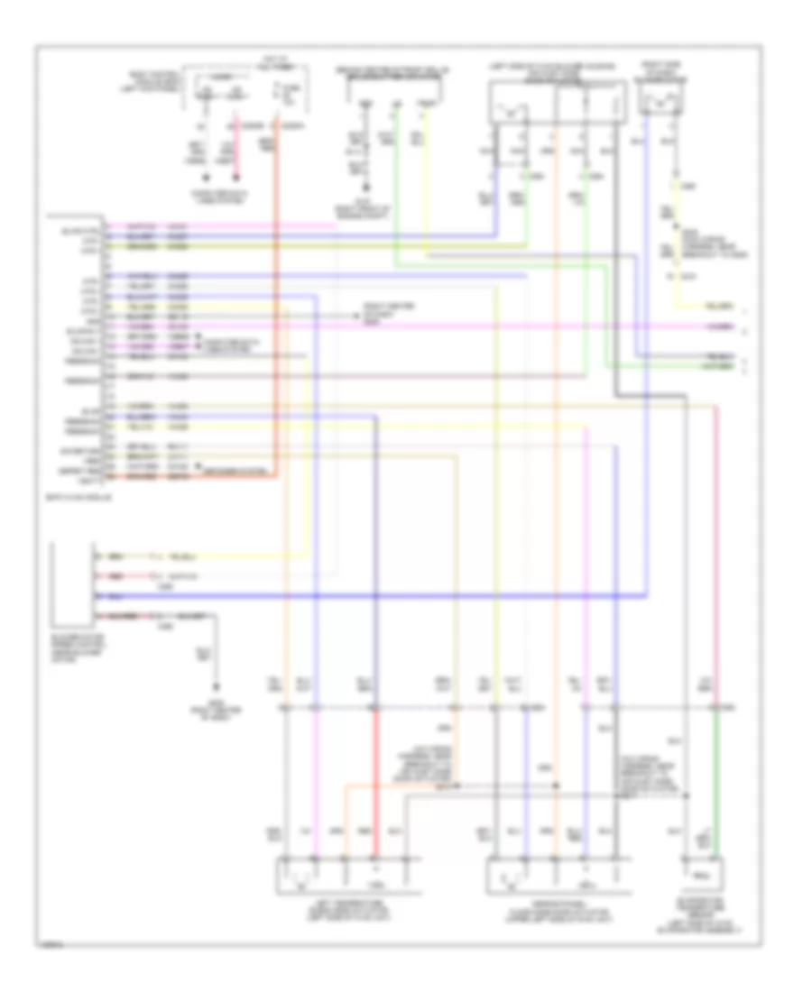 Manual AC Wiring Diagram (1 of 2) for Ford Edge Limited 2014