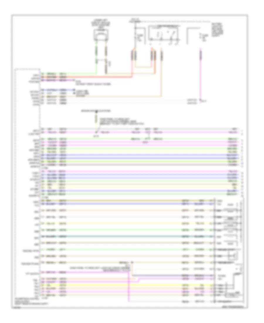 3 7L A T Wiring Diagram 1 of 2 for Ford Edge Limited 2014