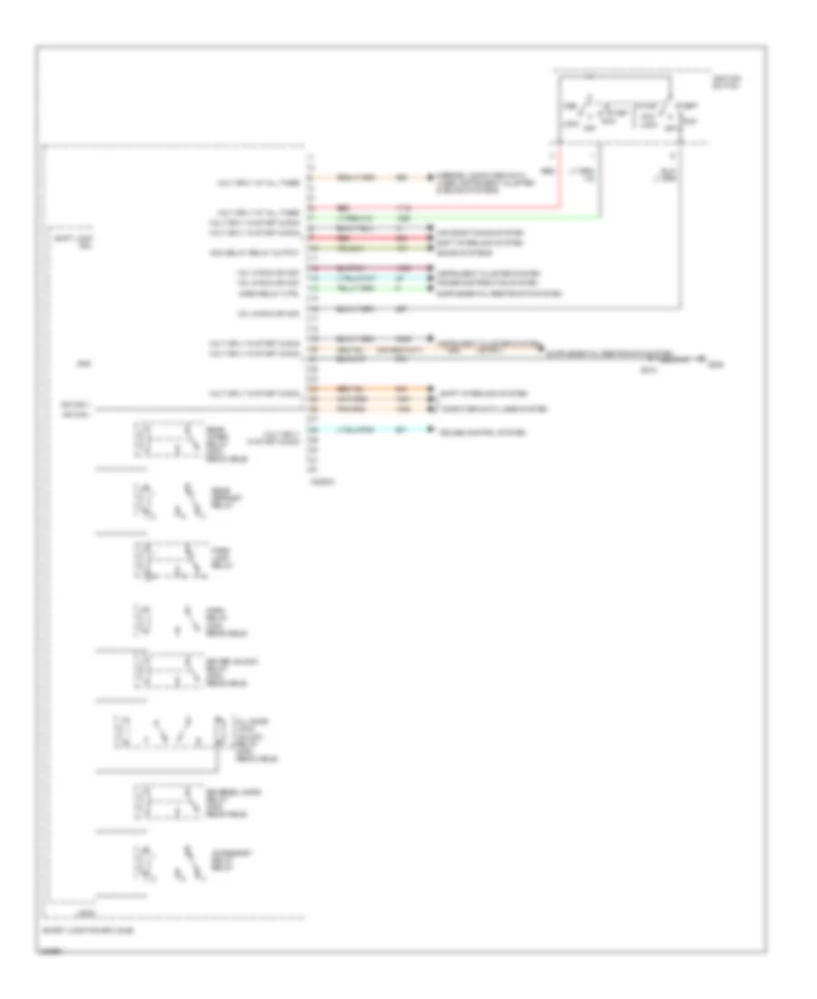 Body Control Modules Wiring Diagram Except Hybrid 1 of 3 for Ford Escape Hybrid 2005