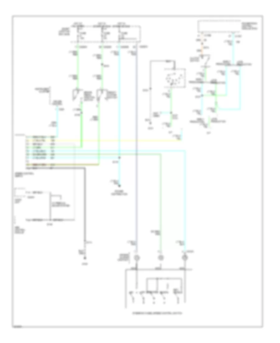 Cruise Control Wiring Diagram Except Hybrid for Ford Escape Hybrid 2005