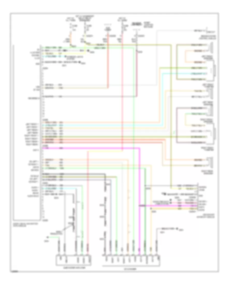 Navigation Wiring Diagram for Ford Escape Hybrid 2005