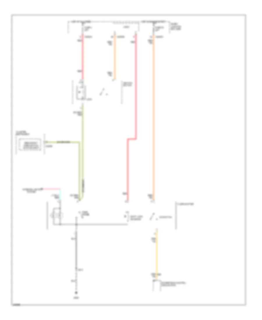 Shift Interlock Wiring Diagram Except Hybrid for Ford Escape Hybrid 2005