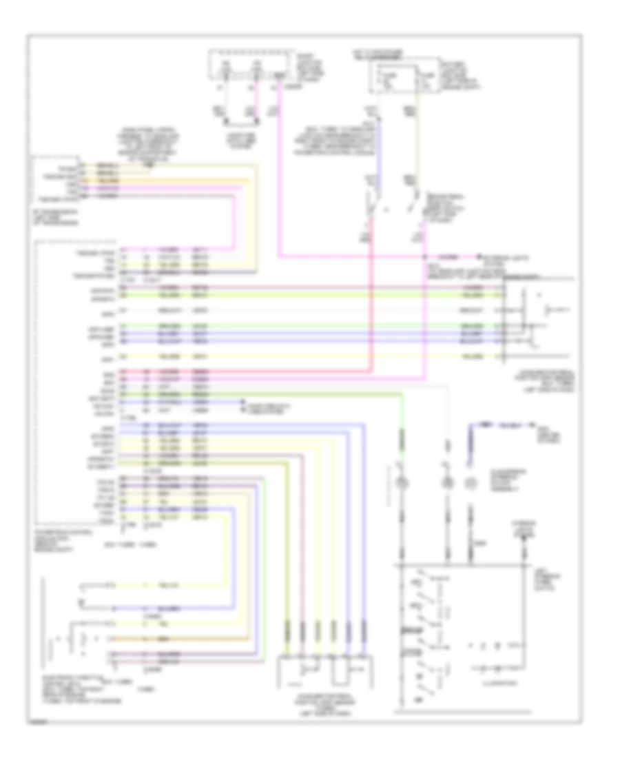 Cruise Control Wiring Diagram for Ford Flex Limited 2010