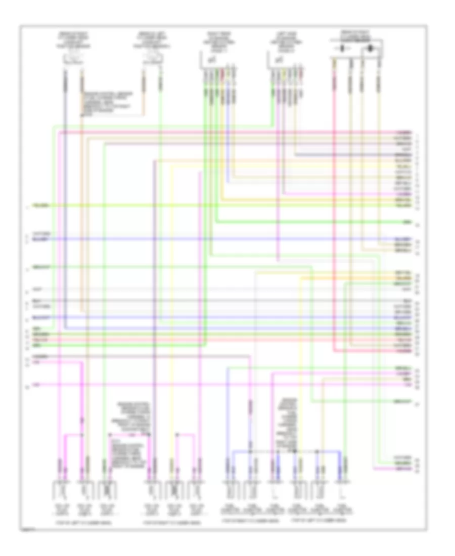 3.5L, Engine Performance Wiring Diagram (5 of 6) for Ford Flex Limited 2010