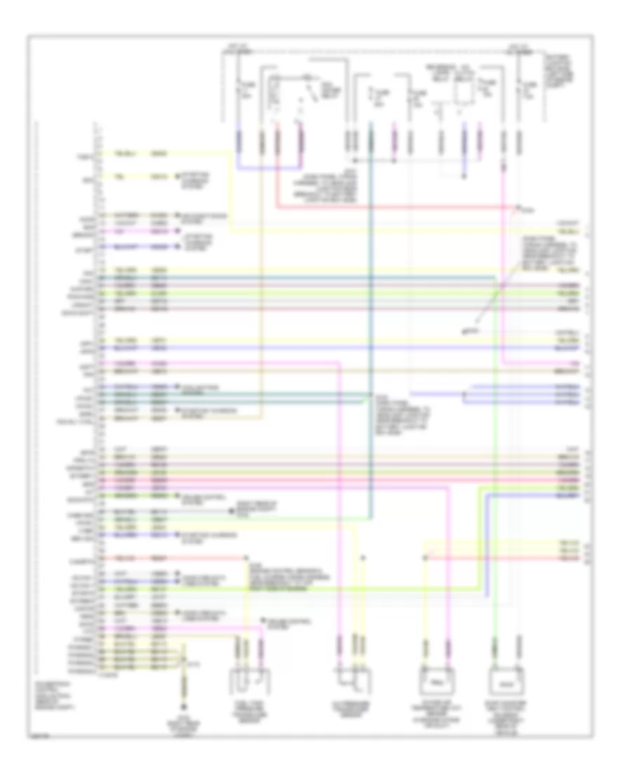 3 5L Twin Turbo Engine Performance Wiring Diagram 1 of 6 for Ford Flex Limited 2010