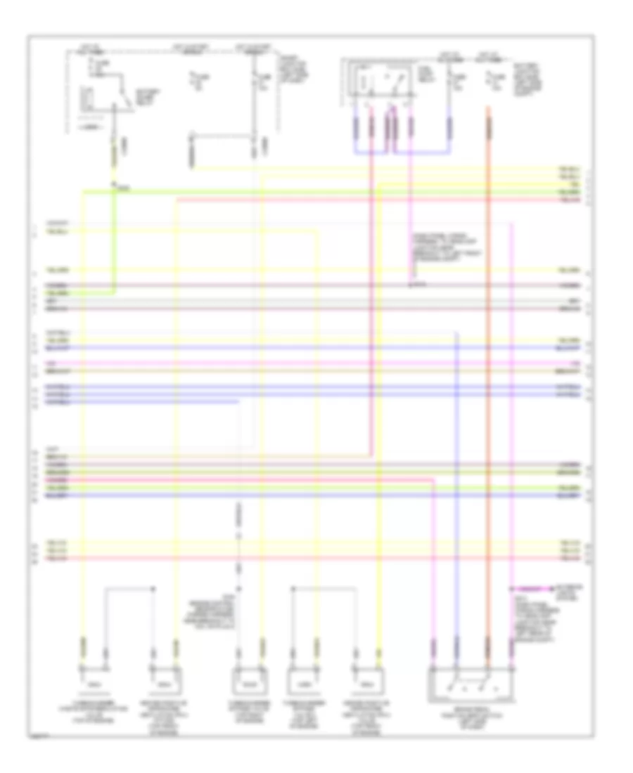 3.5L Twin Turbo, Engine Performance Wiring Diagram (2 of 6) for Ford Flex Limited 2010