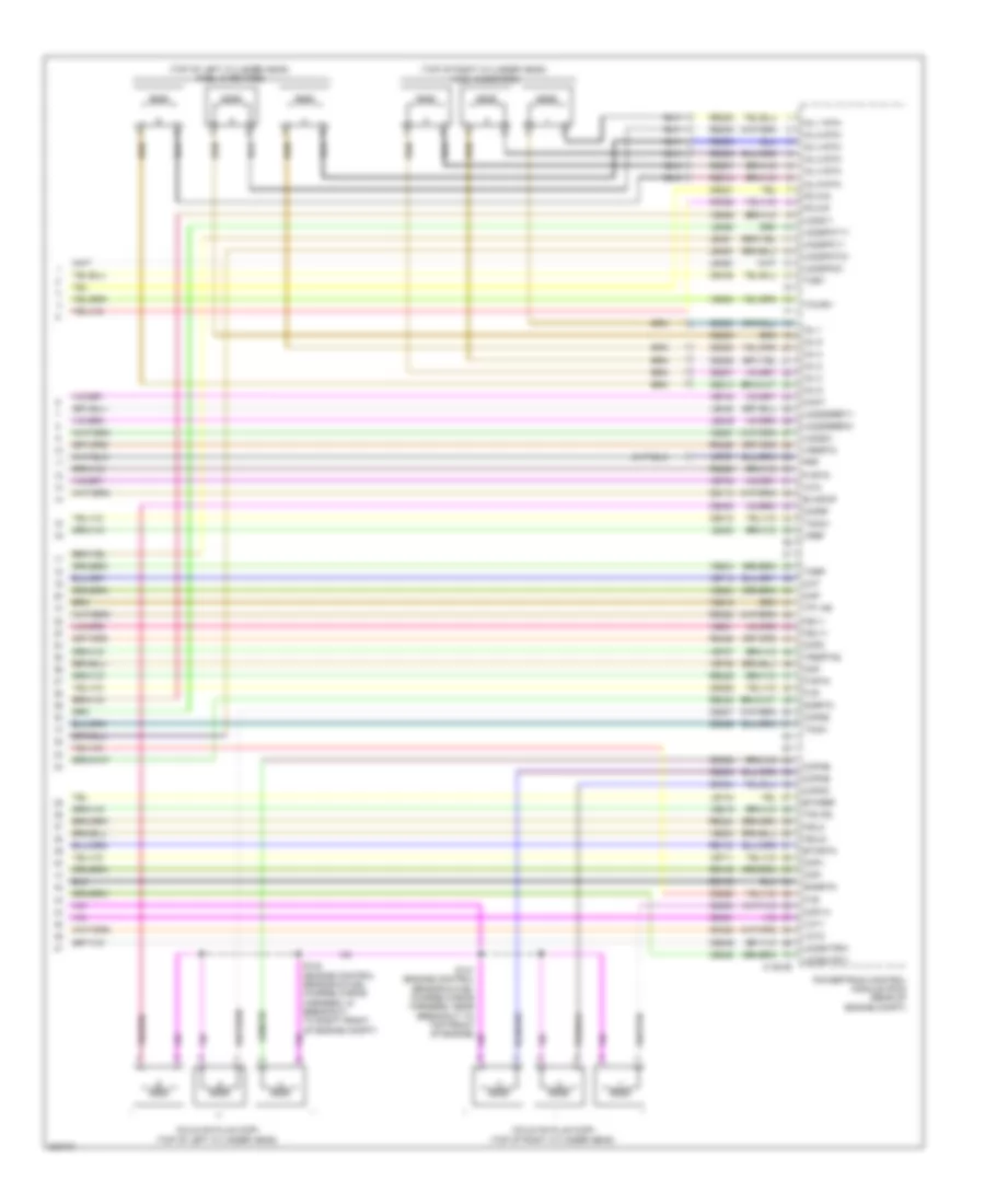 3.5L Twin Turbo, Engine Performance Wiring Diagram (6 of 6) for Ford Flex Limited 2010