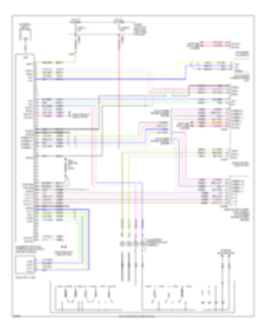 SYNC Radio Wiring Diagram for Ford Flex Limited 2010