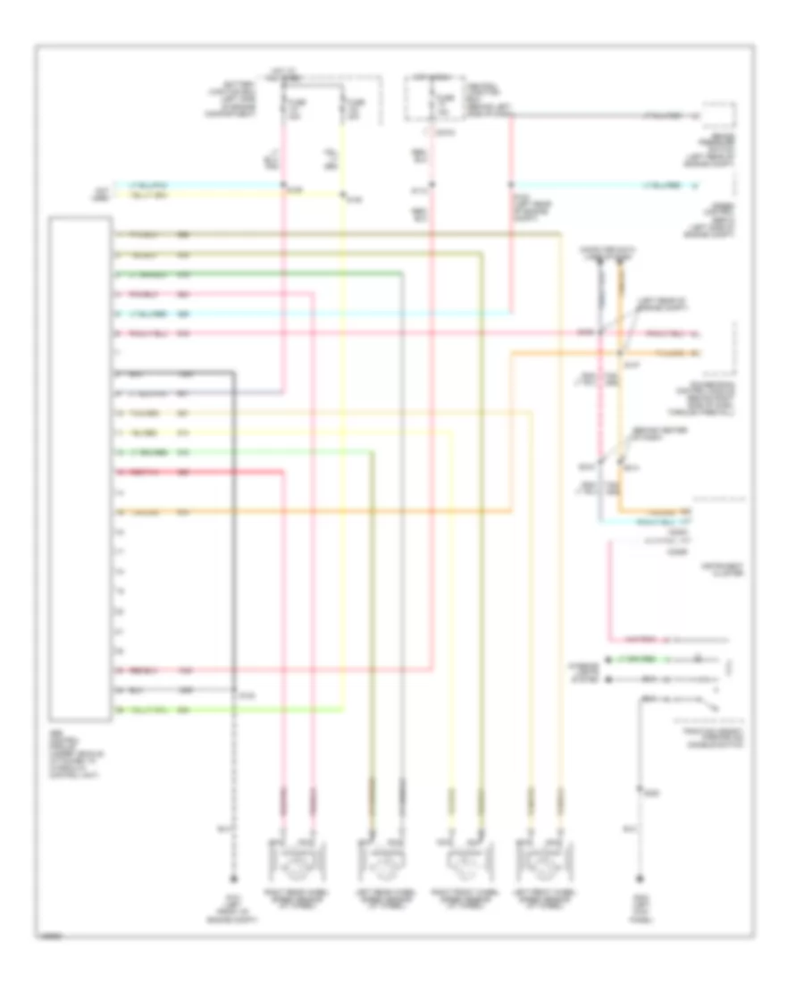 Anti lock Brake Wiring Diagrams without IVD for Ford Windstar SEL 2002