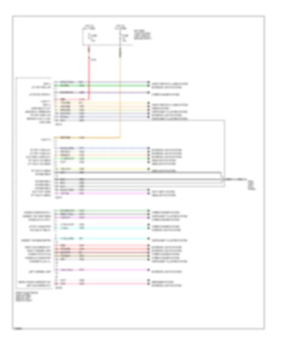 Body Computer Wiring Diagrams 2 of 3 for Ford Windstar SEL 2002