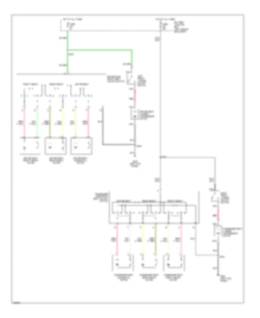 Power Seats Wiring Diagram for Ford Windstar SEL 2002