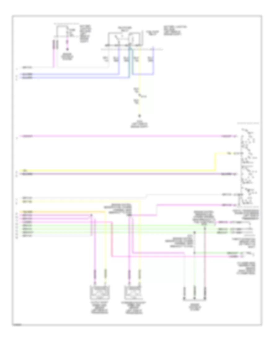 4 0L A T Wiring Diagram 2 of 2 for Ford Ranger 2011