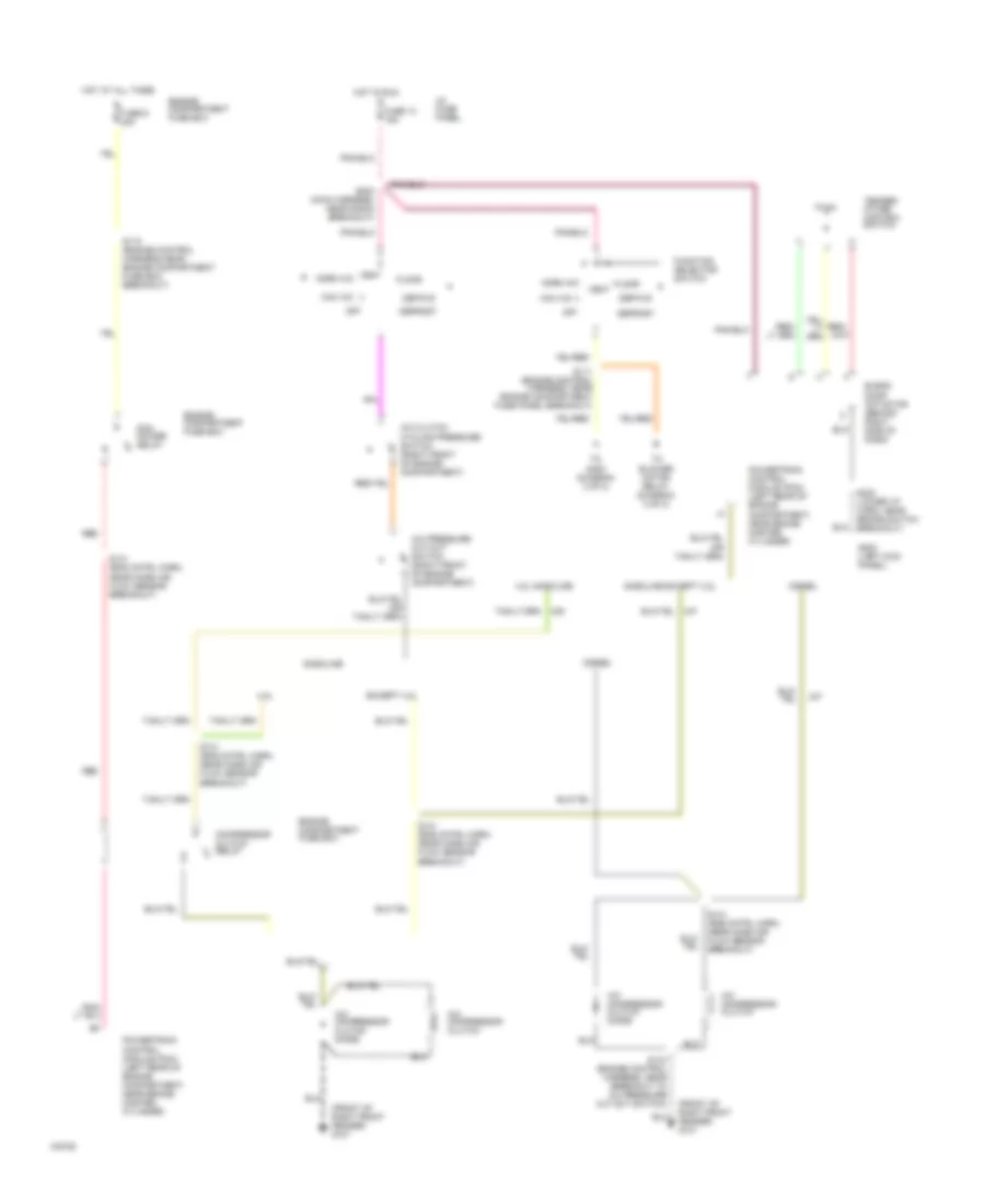 Manual A C Wiring Diagram 1 of 2 for Ford Cutaway E350 Super Duty 1999