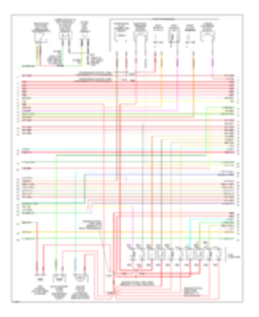 6.8L, Engine Performance Wiring Diagram (3 of 4) for Ford Cutaway E350 Super Duty 1999