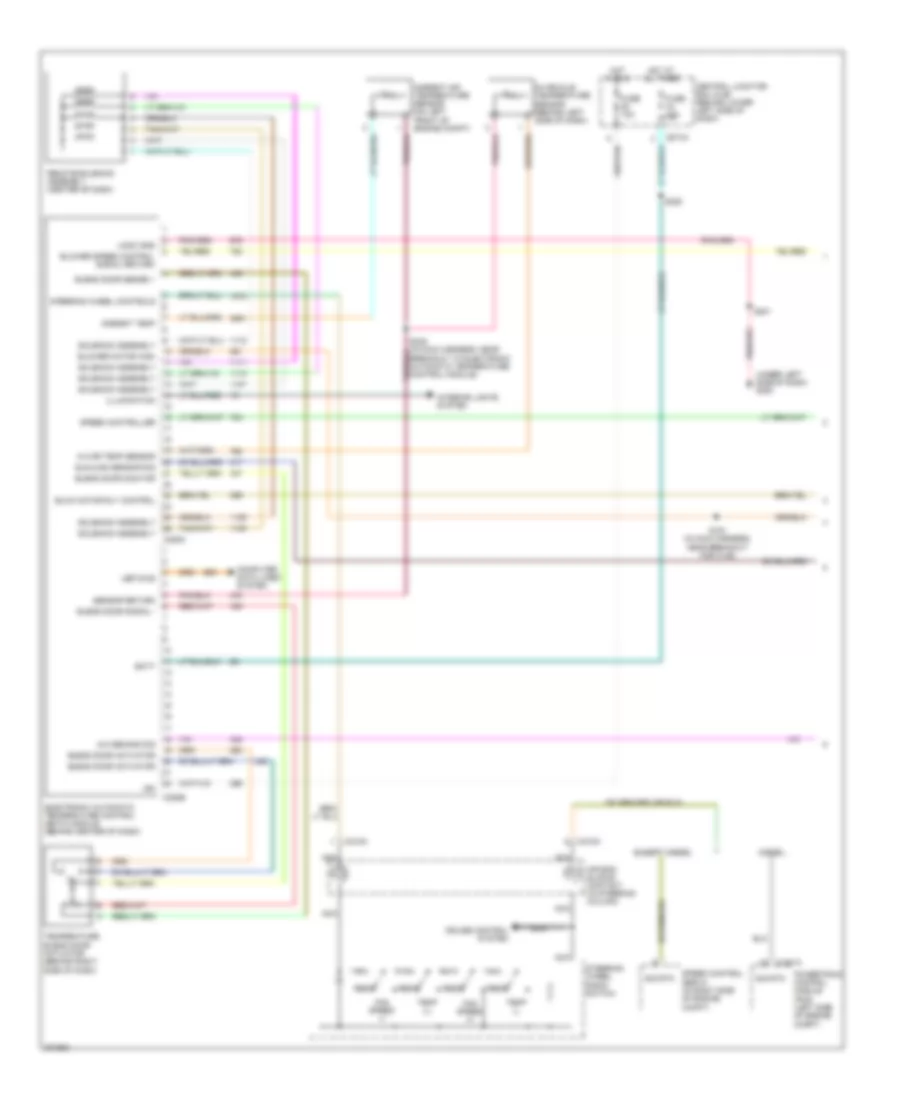 Automatic A C Wiring Diagram 1 of 2 for Ford Excursion 2005
