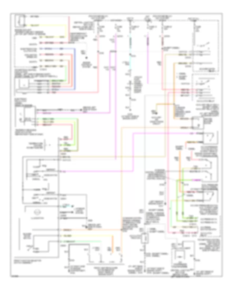 Manual A C Wiring Diagram for Ford Excursion 2005