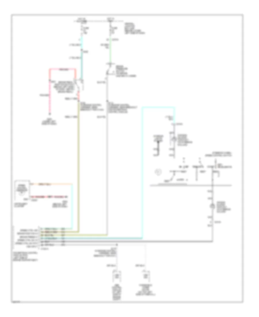 6.0L Diesel, Cruise Control Wiring Diagram for Ford Excursion 2005