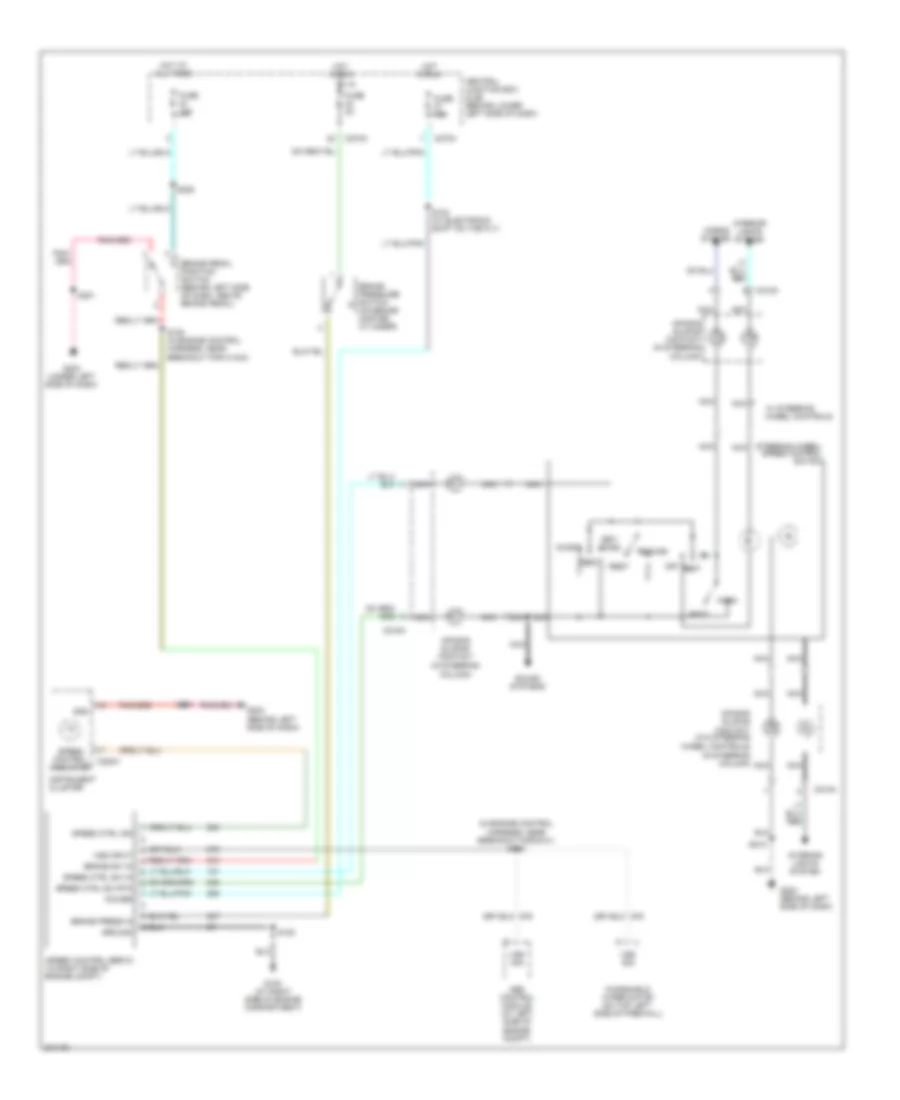 6.8L, Cruise Control Wiring Diagram for Ford Excursion 2005