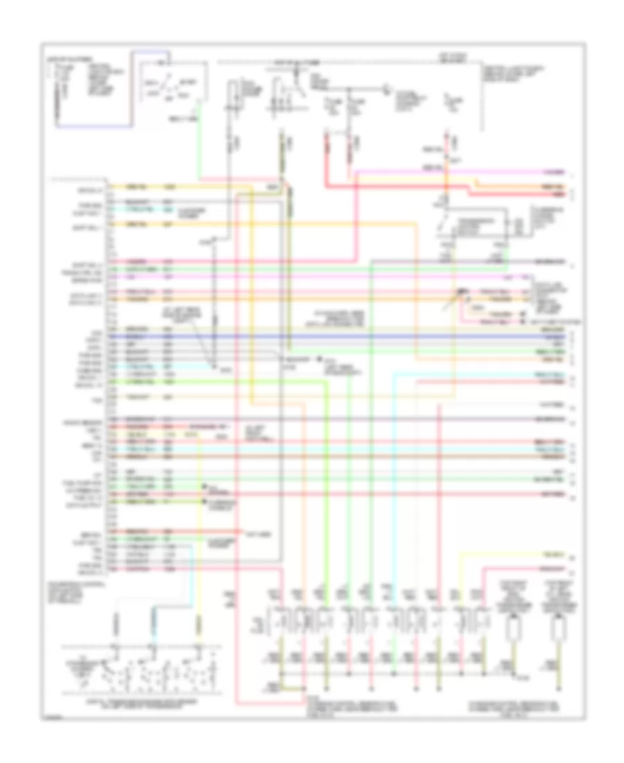 6 8L Engine Performance Wiring Diagram 1 of 4 for Ford Excursion 2005