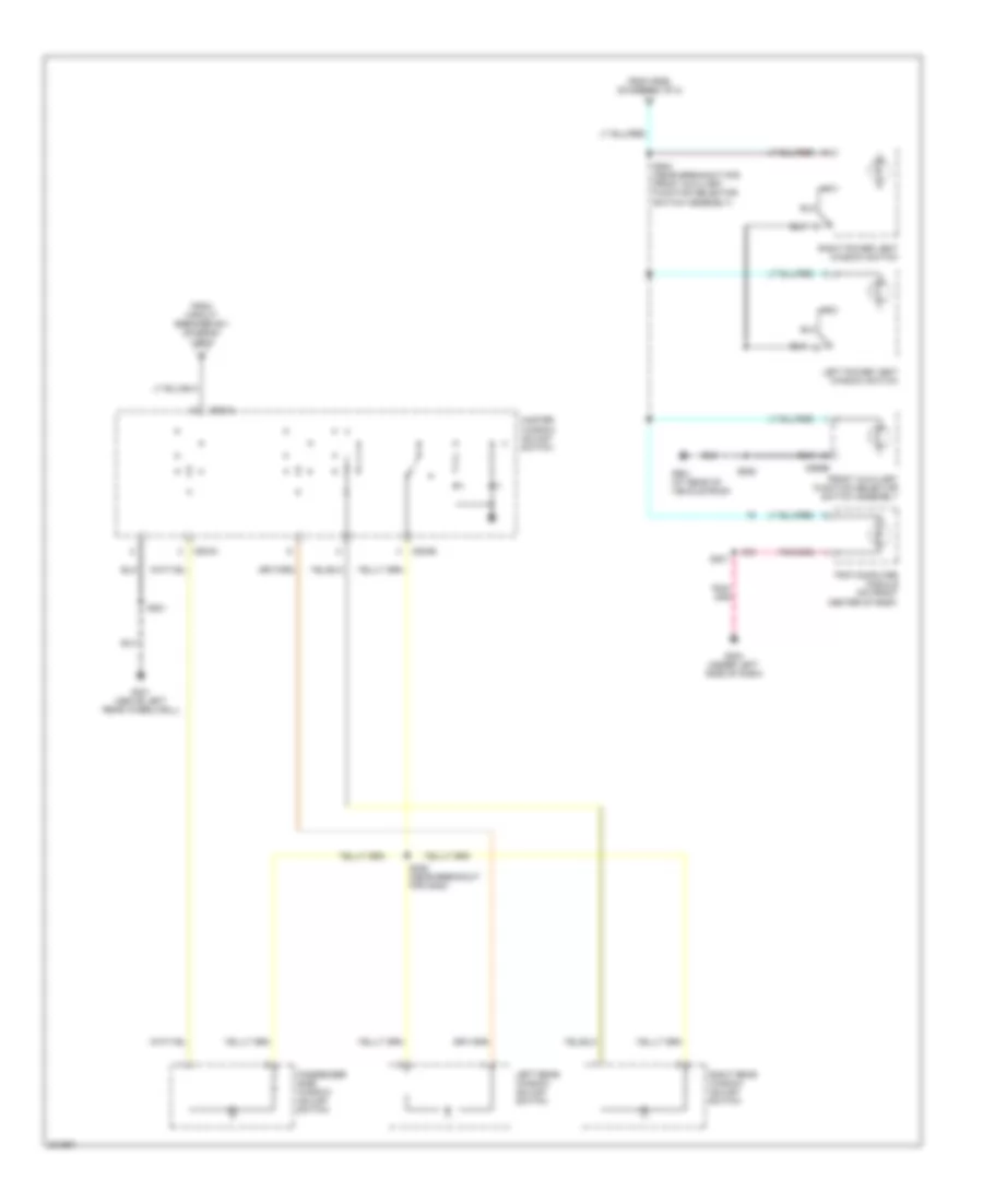 Instrument Illumination Wiring Diagram 2 of 2 for Ford Excursion 2005