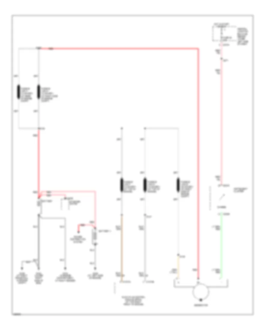 6.0L Diesel, Charging Wiring Diagram for Ford Excursion 2005