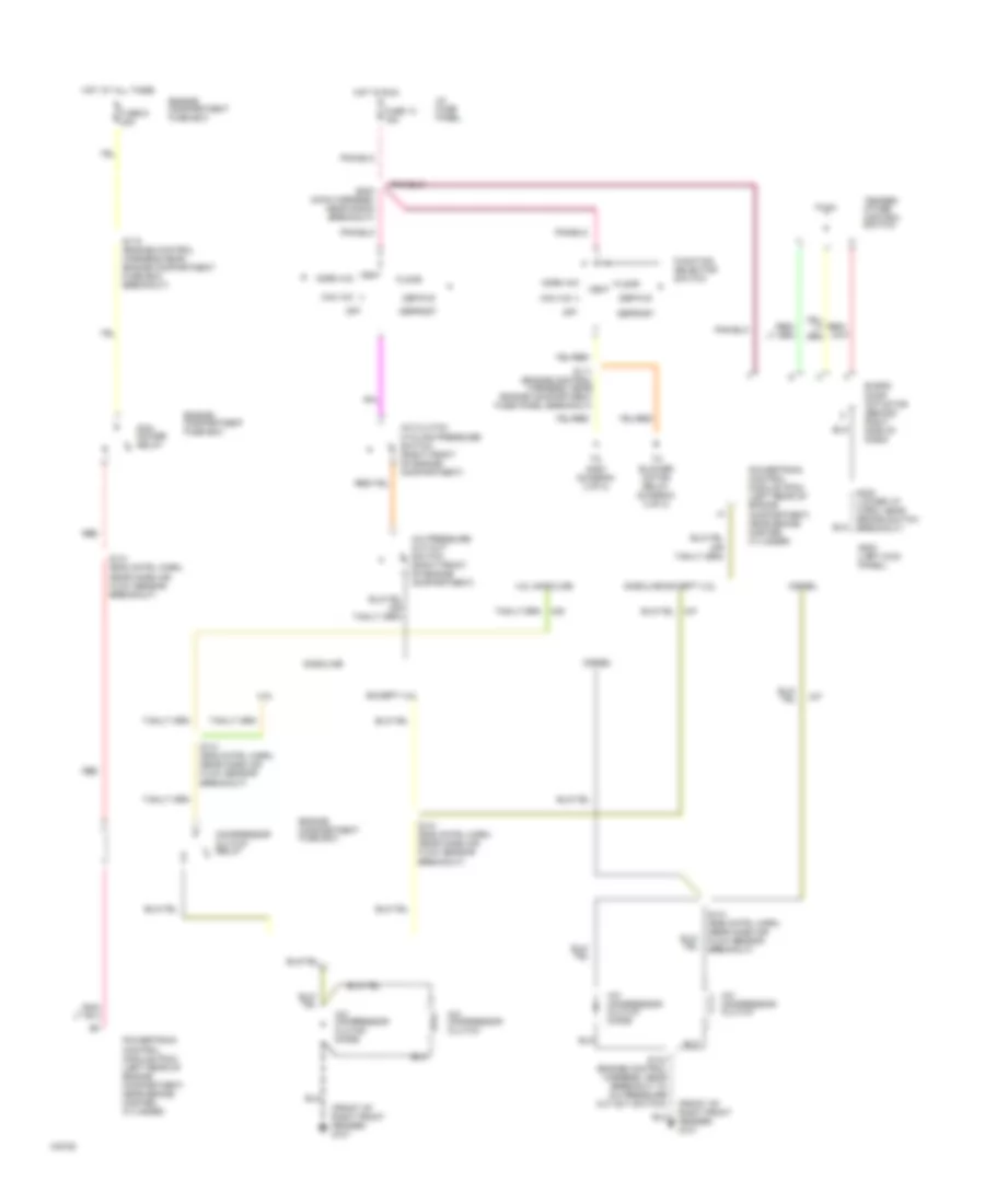 Manual AC Wiring Diagram (1 of 2) for Ford E450 Super Duty 1999