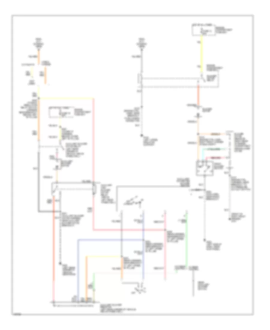 Manual AC Wiring Diagram (2 of 2) for Ford E450 Super Duty 1999