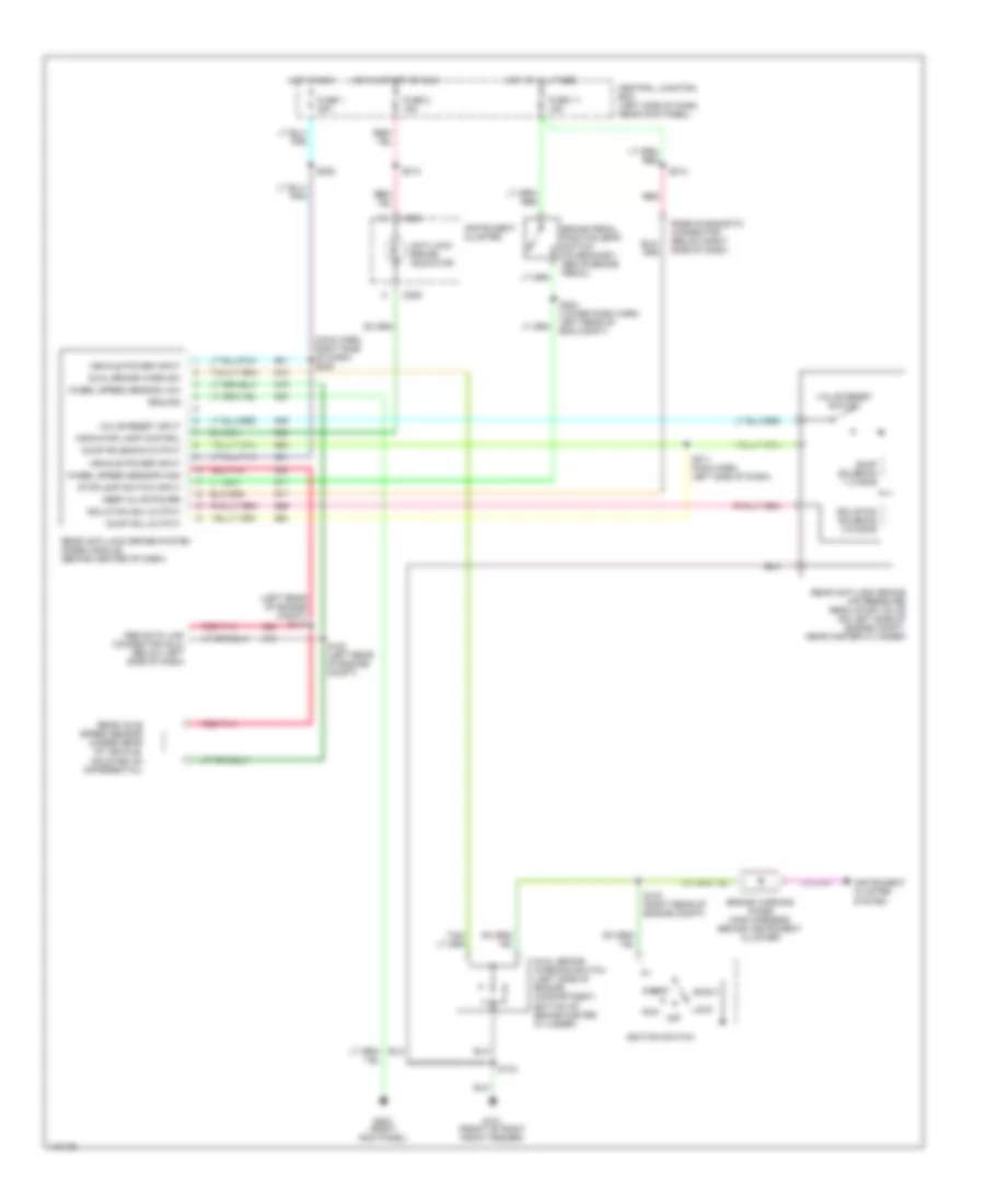 Rear Wheel ABS Wiring Diagram for Ford E450 Super Duty 1999