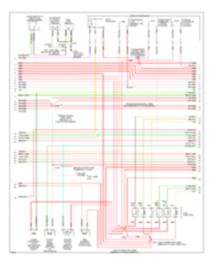 4.2L, Engine Performance Wiring Diagrams (3 of 4) for Ford Econoline E150 1997