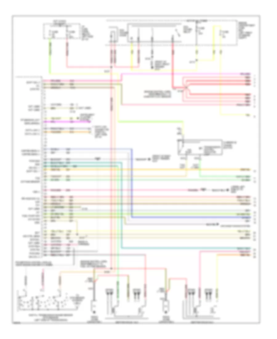 4.6L, Engine Performance Wiring Diagrams (1 of 4) for Ford Econoline E150 1997