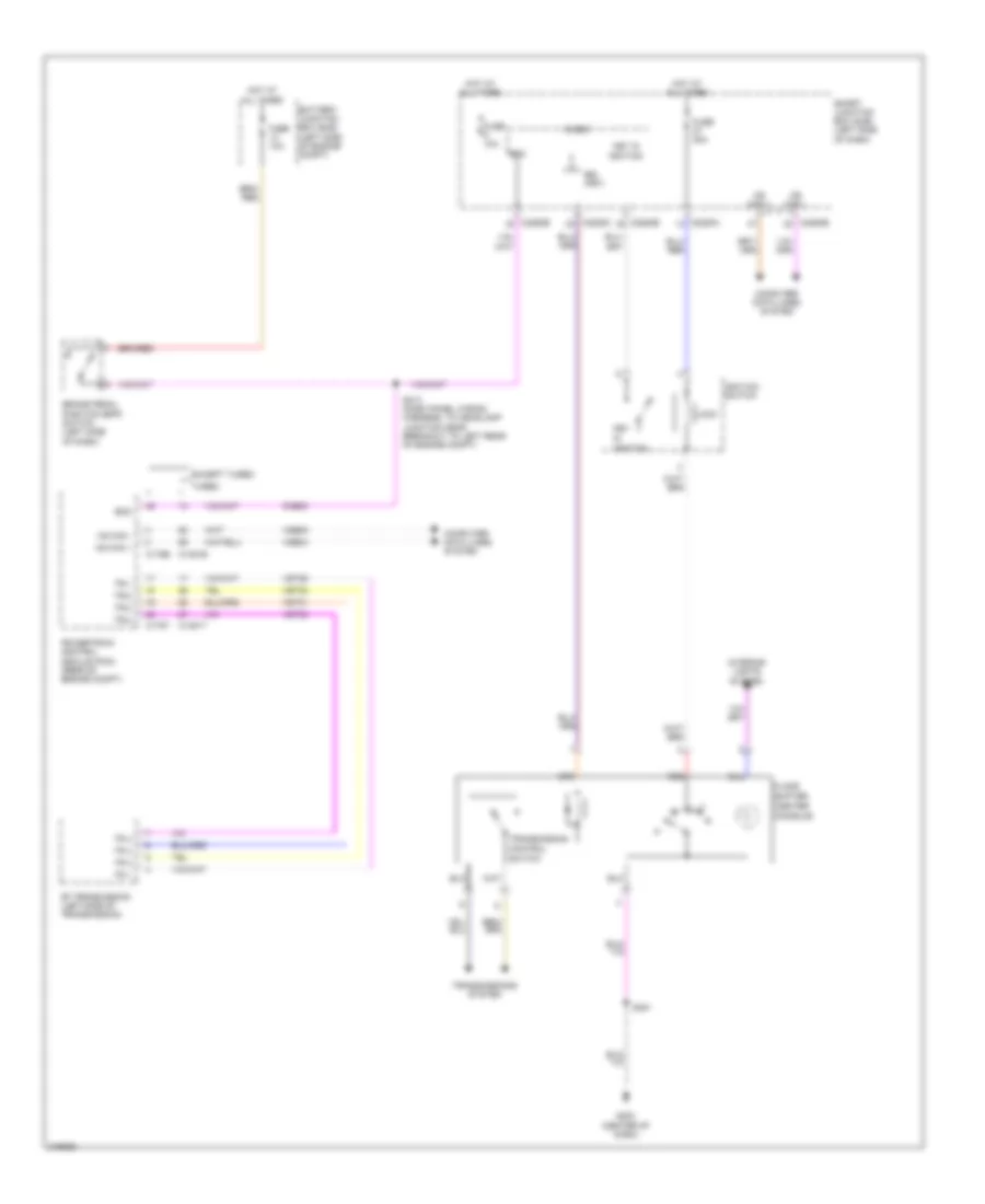 Shift Interlock Wiring Diagram for Ford Flex SEL 2010