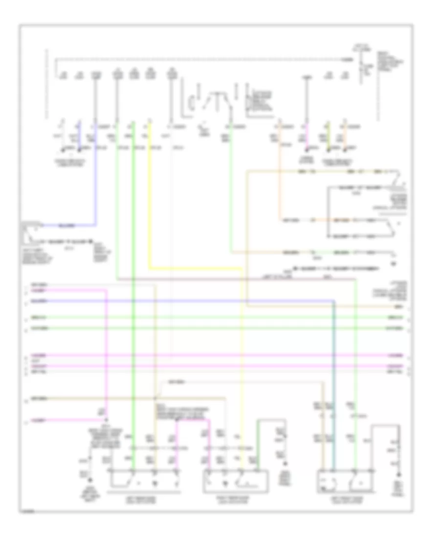 Forced Entry Wiring Diagram, with Intelligent Access (2 of 3) for Ford Edge SEL 2014