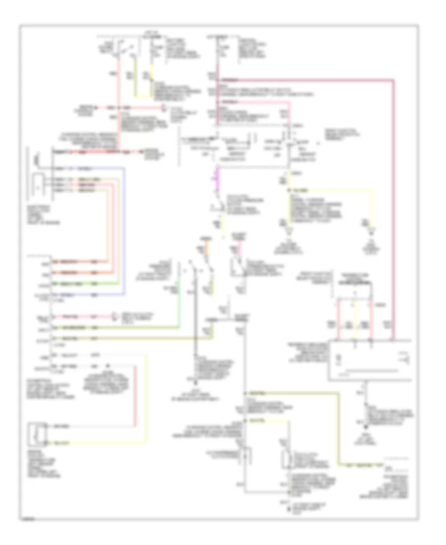 Manual A C Wiring Diagram 1 of 2 for Ford Econoline E350 Super Duty 2004
