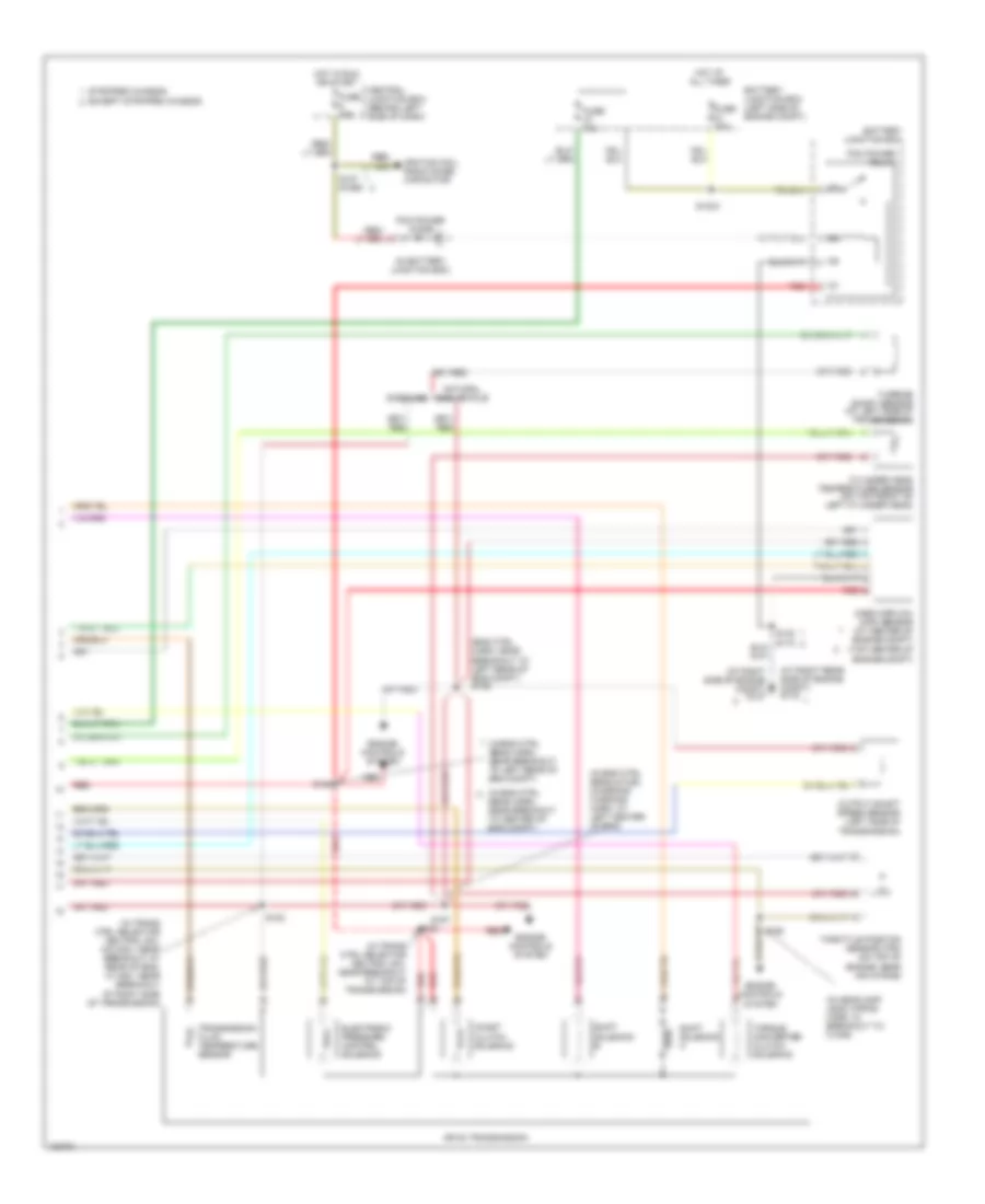 5 4L A T Wiring Diagram with 4R100 Transmission 2 of 2 for Ford Econoline E350 Super Duty 2004
