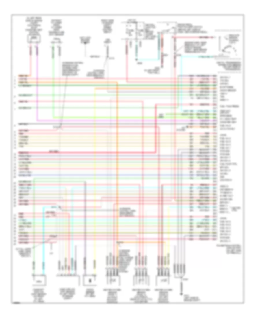 6.8L, Engine Performance Wiring Diagram (4 of 4) for Ford Cab  Chassis F350 Super Duty 2003