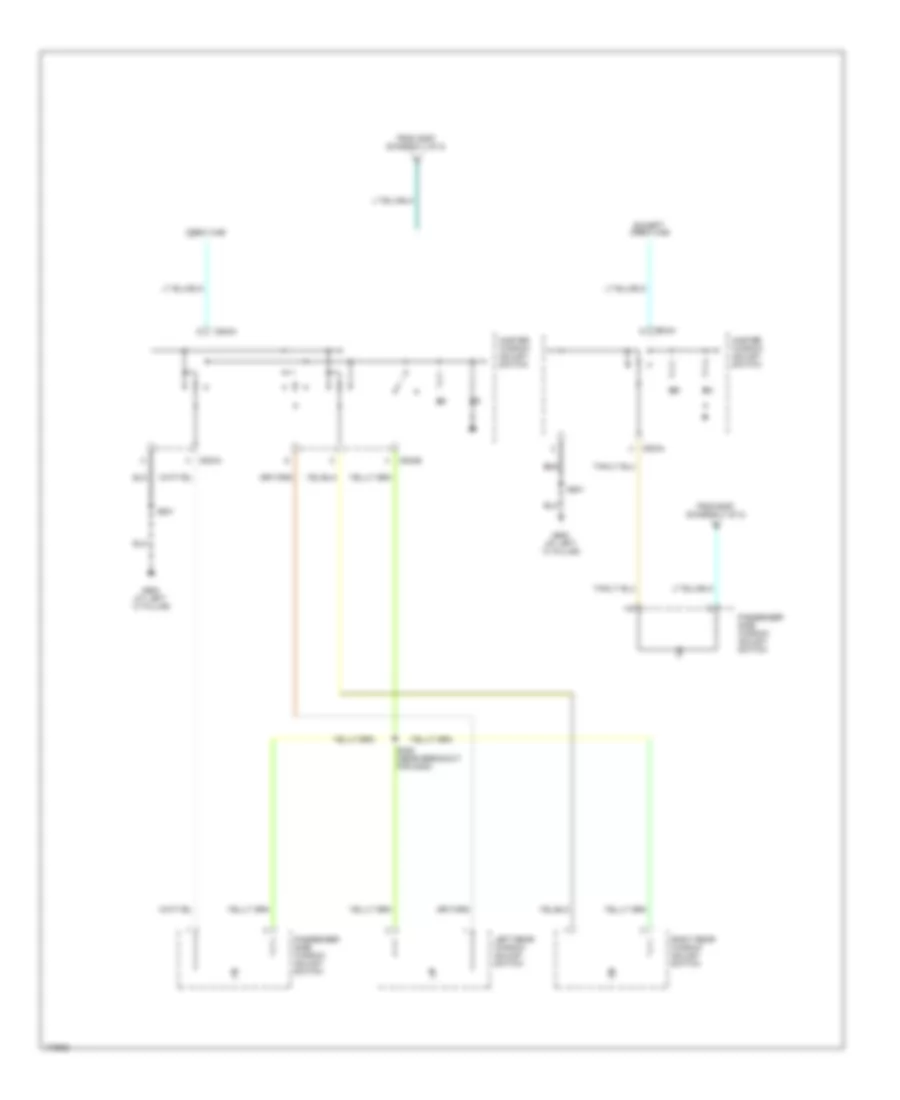 Instrument Illumination Wiring Diagram (2 of 2) for Ford Cab  Chassis F350 Super Duty 2003
