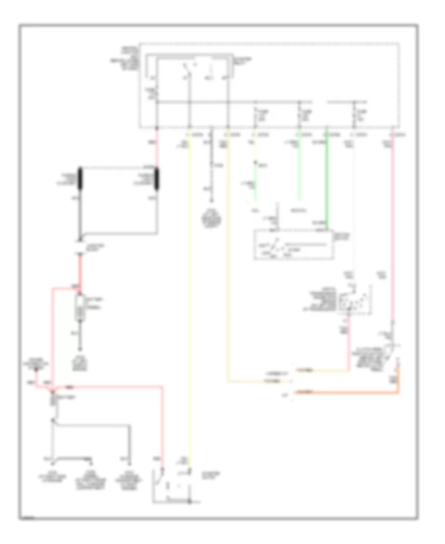 Starting Wiring Diagram 4 Speed A T M T  4 Speed A T for Ford Cab  Chassis F350 Super Duty 2003