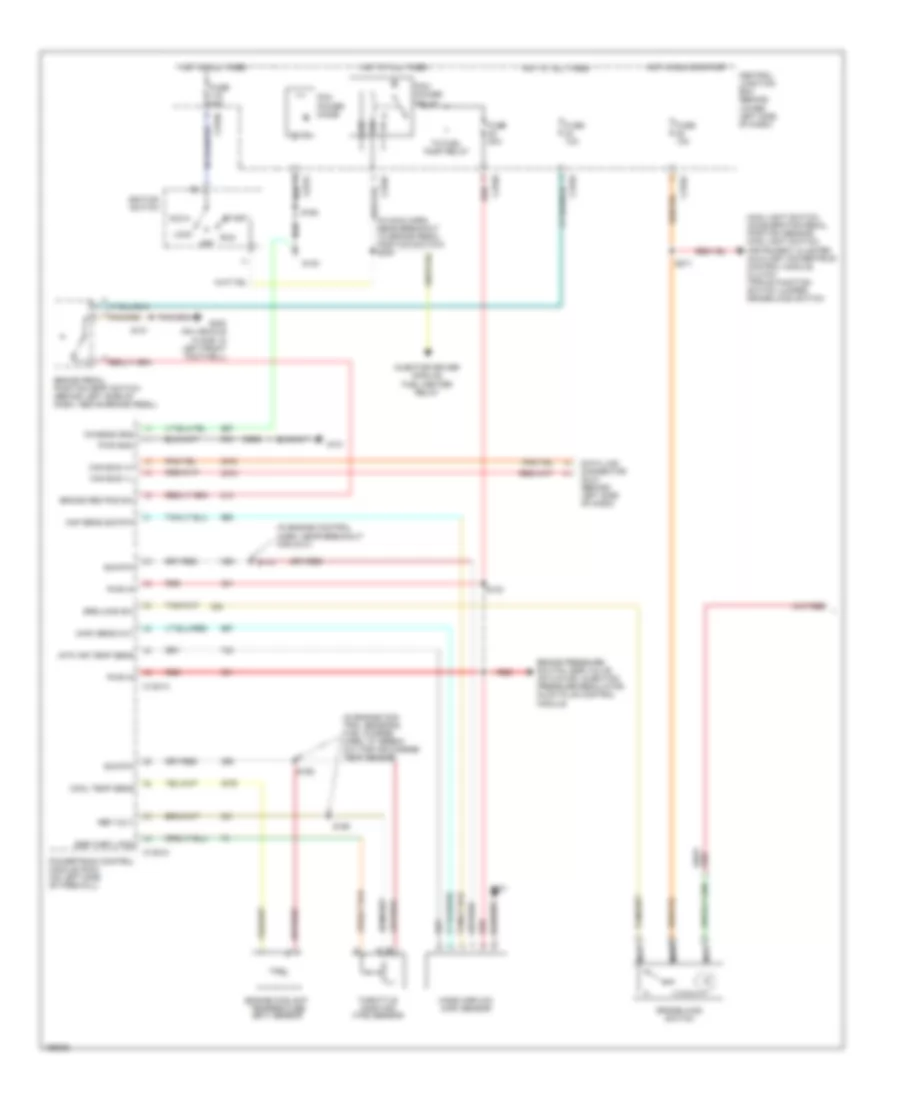 6 0L Diesel A T Wiring Diagram 1 of 2 for Ford Cab  Chassis F350 Super Duty 2003