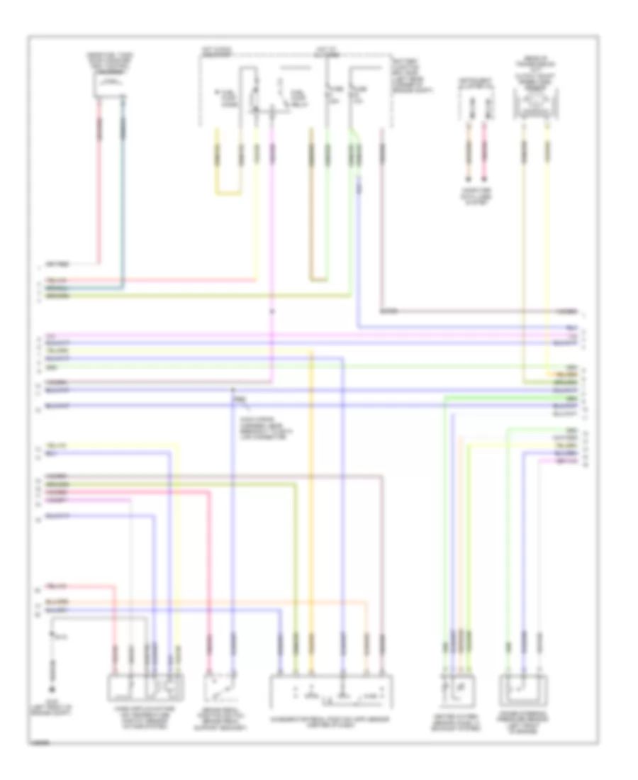 2.0L, Engine Performance Wiring Diagram (2 of 5) for Ford Focus S 2010