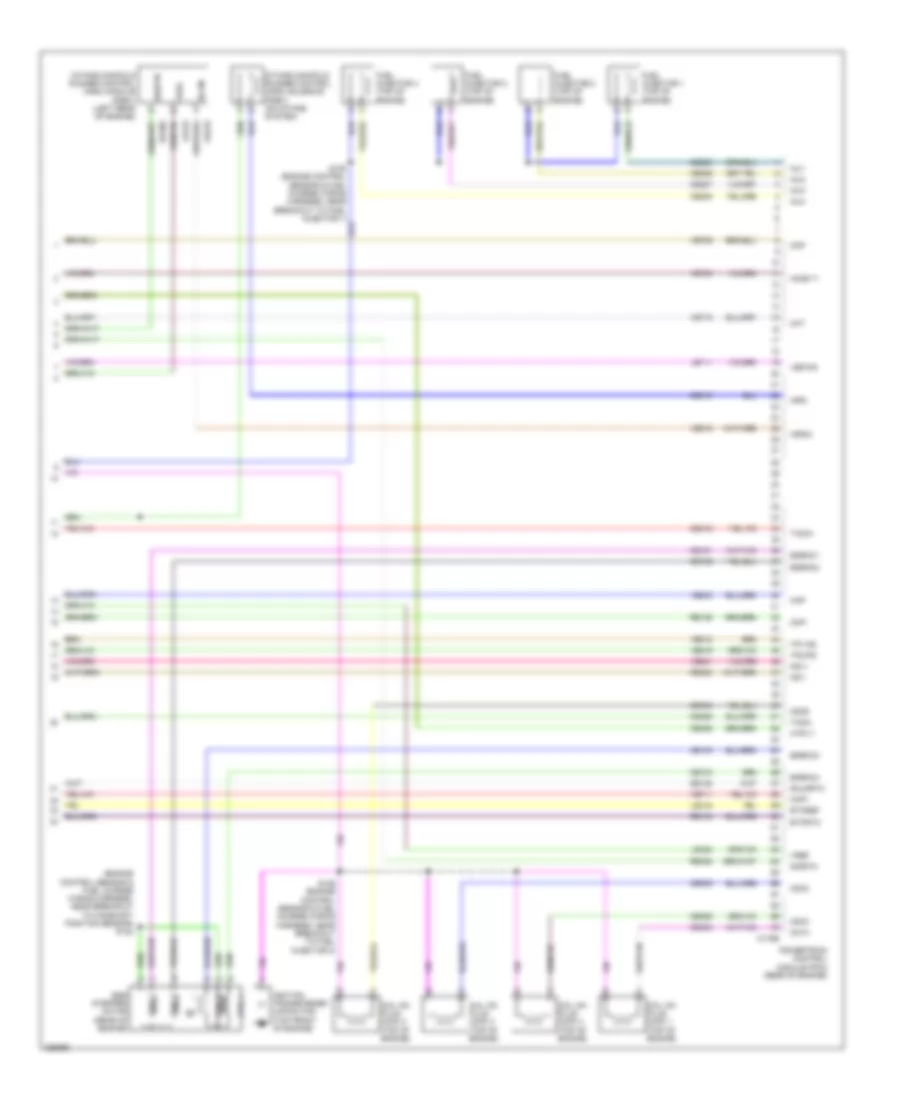 2.0L, Engine Performance Wiring Diagram (5 of 5) for Ford Focus S 2010