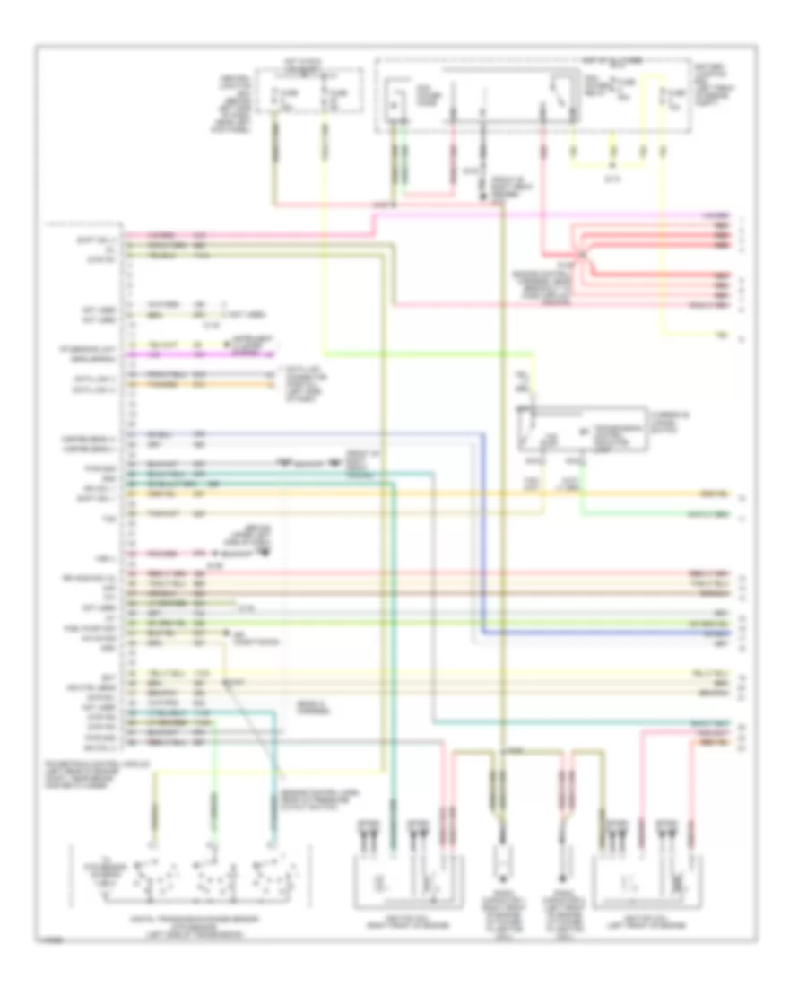 4.6L, Engine Performance Wiring Diagrams (1 of 4) for Ford Econoline E150 1999