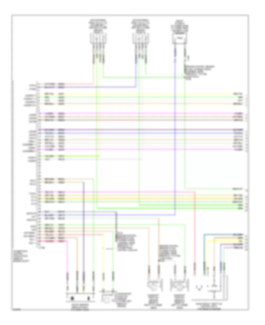 3 5L Engine Performance Wiring Diagram 1 of 6 for Ford Taurus Limited 2011