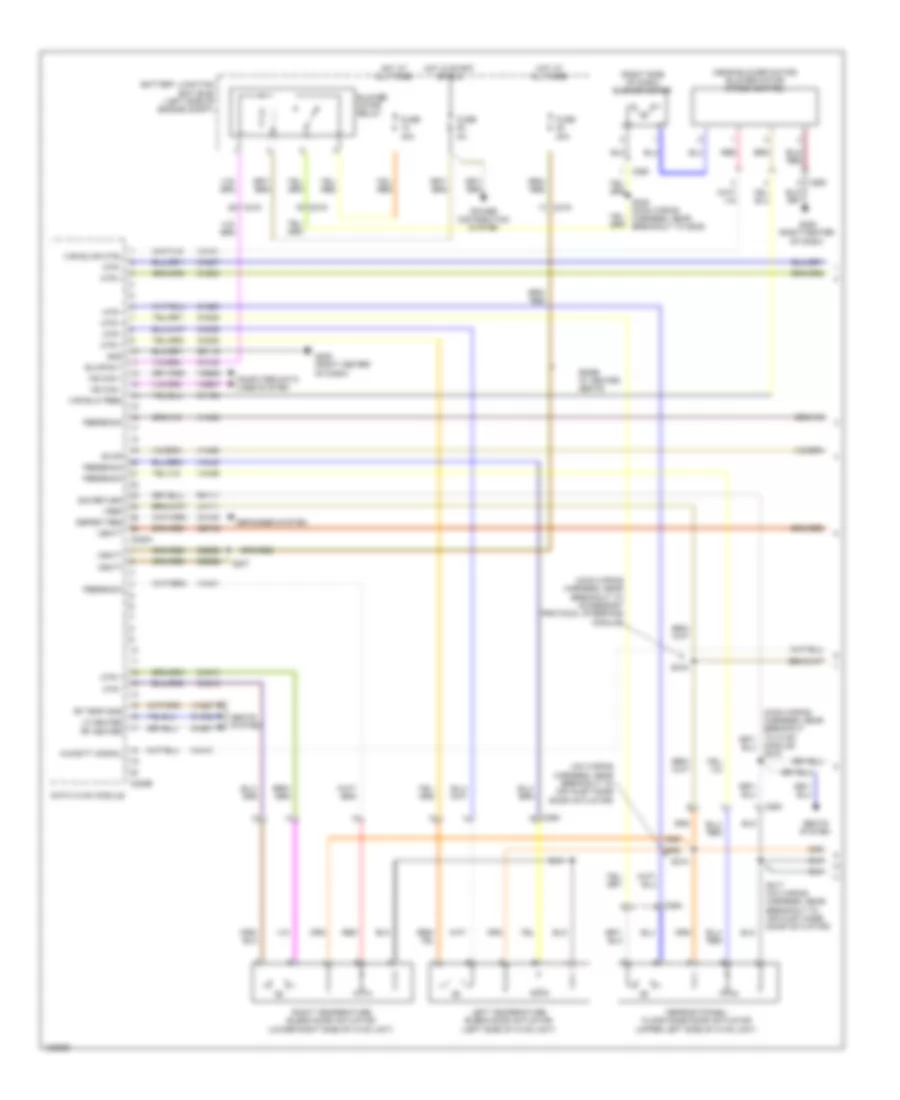 Automatic A C Wiring Diagram 1 of 3 for Ford Edge Sport 2014