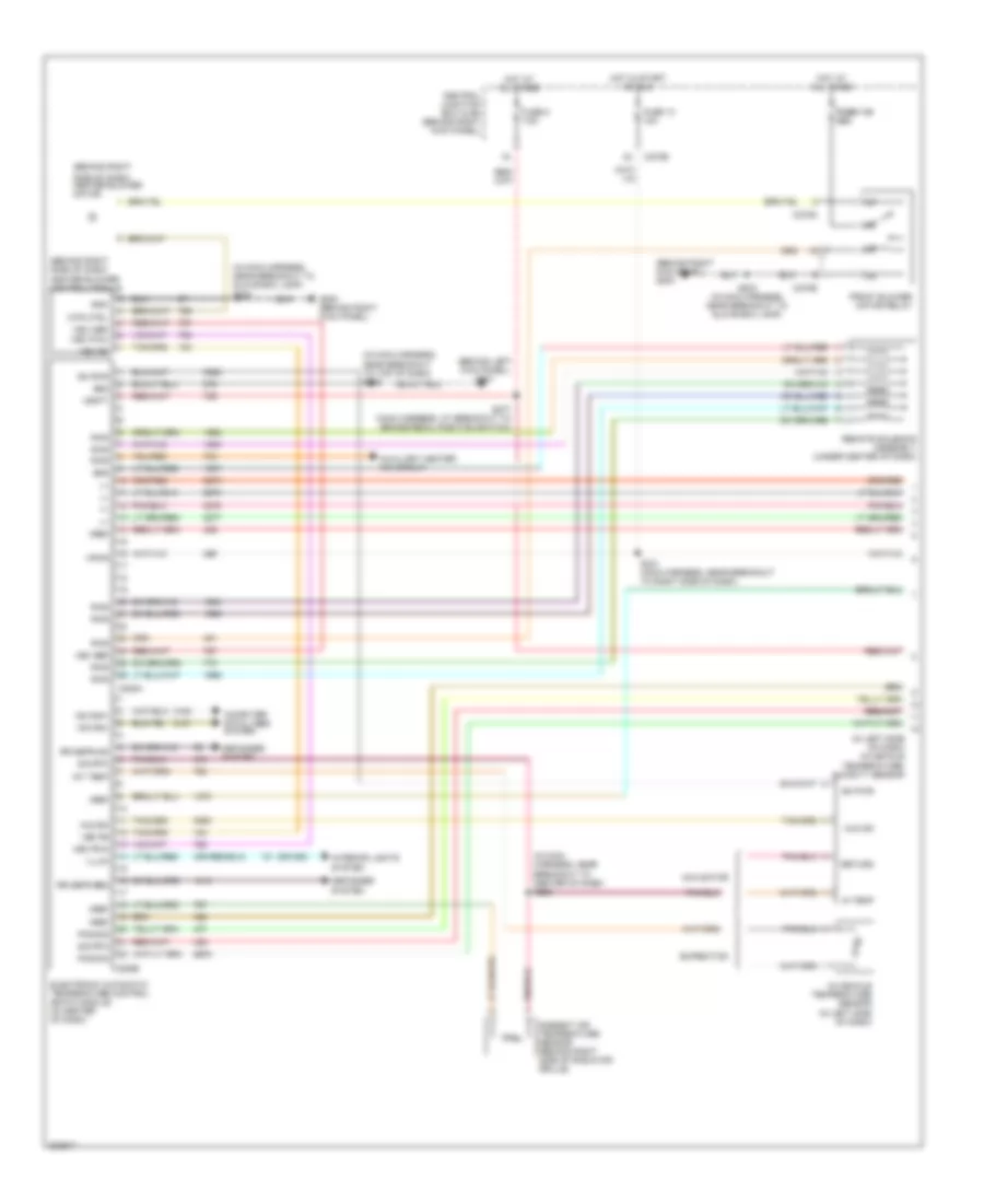 Automatic A C Wiring Diagram 1 of 2 for Ford Expedition 2005