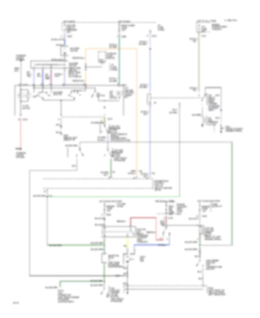 1 8L A C Wiring Diagram A T for Ford Escort GT 1995