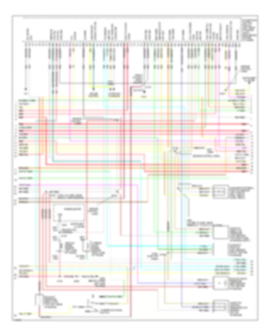7.3L DI Turbo Diesel, Engine Performance Wiring Diagram, California (2 of 3) for Ford E450 Super Duty 2001