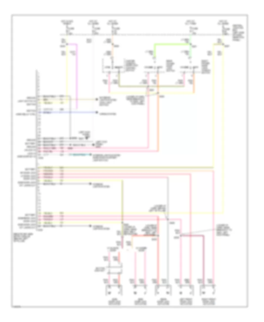 Keyless Entry Wiring Diagram for Ford E450 Super Duty 2001